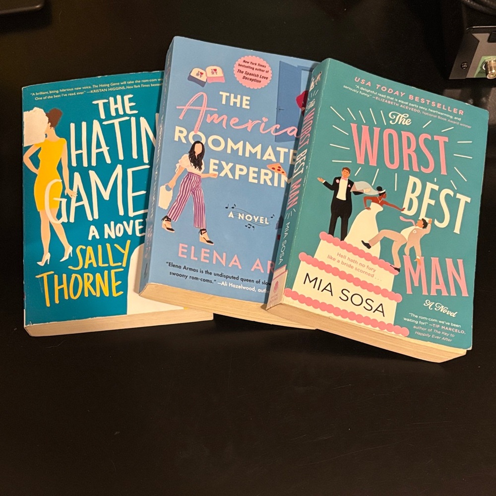 Set of Three Romance Novels